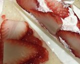 食パン1枚で！断面いちごサンド♡作り方5写真