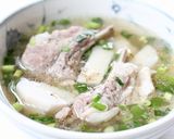 旨味たっぷり【リブと里芋のベトナムスープ作り方8写真