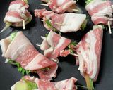 豚バラの薬味巻作り方1写真