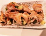 豚バラの薬味巻作り方3写真