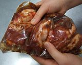スペアリブのたれ☆キャンプ飯！漬け→焼き作り方1写真