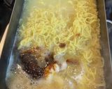 メスティンで作る油そばキャンプ飯定食作り方14写真
