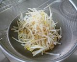 楽安おかず♬もやしと豆苗のピーナッツあえ作り方3写真