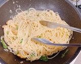 【簡単】ホタテと明太子の和風パスタ作り方9写真
