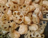 簡単!めちゃうま!鶏ささみとれんこん炒め作り方5写真