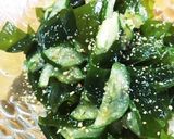 胡瓜とわかめの簡単さっぱり酢の物♪作り方3写真
