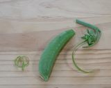 【野菜ソムリエ】スナップエンドウの筋取り作り方3写真