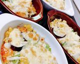 鶏胸肉で！マヨコーンピザ焼き作り方4写真