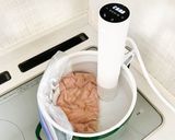 60℃ ふわふわ!鶏むねチキン南蛮風作り方8写真