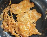 みりん粕で作るポークチャップ。作り方7写真