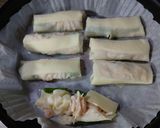ヨウサマの減塩チキンとチーズの焼き春巻き作り方3写真
