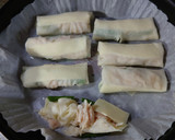 ヨウサマの減塩チキンとチーズの焼き春巻き作り方3写真