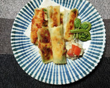 ヨウサマの減塩チキンとチーズの焼き春巻き作り方5写真