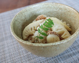 ボイルホタテとたけのこの炊き込みごはん作り方5写真