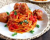 ワンパンで簡単！ミートボールパスタ作り方7写真
