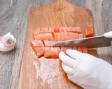 サーモンタルタルサンドイッチ作り方1写真