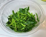ニラ大量消費！ご飯が進むピリ辛ごま和え作り方5写真