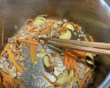 もやし、豆腐、ちょっぴりお肉の卵とじ作り方2写真