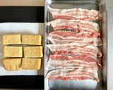 お財布おたすけ♬厚揚げのピリ辛豚バラ巻き作り方2写真