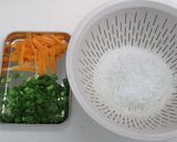 塩チャプチェの春巻きゆずこしょう風味作り方1写真