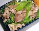 ✿豚肉ほうれん草炒め✿作り方6写真