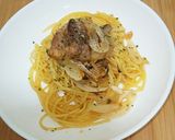 サバ缶と玉ねぎの絶品パスタ作り方6写真