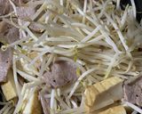 豚バラもやしの厚揚げ入りスタミナ炒め作り方3写真