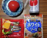 ヨウサマの減塩ウニ珍味のクリームパスタ作り方1写真