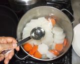 さば缶と大根の煮物♪簡単肺気補う漢方薬膳作り方4写真