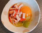 お弁当おかず!かに玉風卵焼き作り方1写真