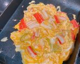 お弁当おかず!かに玉風卵焼き作り方2写真