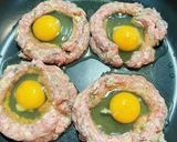 餃子の中身が余ったならば!簡単一品料理!作り方3写真