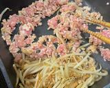 豚ミンチでニラもや炒め作り方6写真