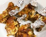 カレーの残りdeチキンのカレーチーズ焼き作り方6写真