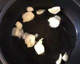 こごみ&ニンニクの簡単おつまみ作り方3写真
