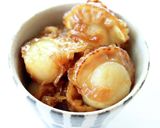 サッと煮て柔らかく【ベビーホタテの甘辛煮作り方6写真
