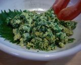 セロリの葉の卵炒め☆作り方5写真