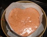 100均のハート型でチョコレートケーキ★作り方7写真