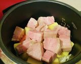 新タマネギと豚角煮の無水肉じゃが作り方8写真