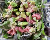 むさしの森珈琲のまぐろアボガドご飯風作り方7写真