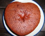 100均のハート型でチョコレートケーキ★作り方9写真