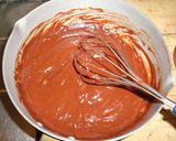 100均のハート型でチョコレートケーキ★作り方11写真