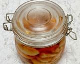 簡単！ホタテの卵をゴマ油DE！オイル漬け作り方8写真