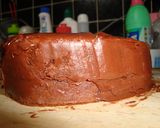 100均のハート型でチョコレートケーキ★作り方14写真