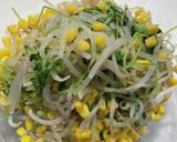 お財布おたすけ　豆苗ともやしの中華サラダ作り方4写真