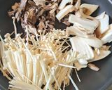 きのこのめんつゆバター炒め作り方2写真