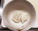 大根と大葉と梅とチキンのサラダ作り方2写真