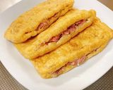 お財布おたすけ☆お揚げさんの味噌豚はさみ作り方3写真