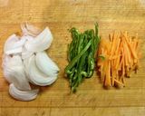 鯵と野菜の甘酢あんかけ作り方2写真