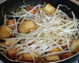 厚揚げともやし　＃お財布おたすけ　作り方2写真